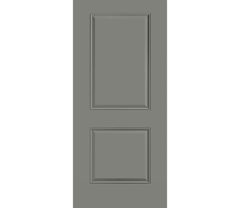 Dallas 2 Panel Square Steel Entry Door