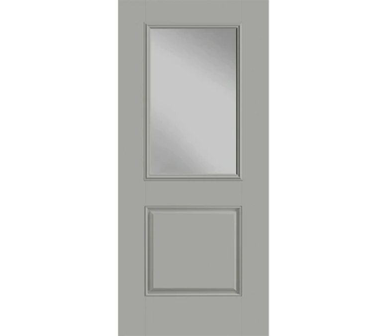 Dallas Half Light 1 Panel Fiberglass Entry Door