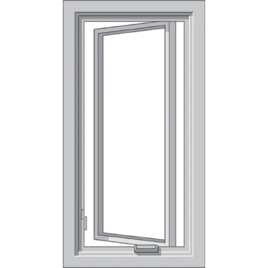 Dallas Pella Hurricane Shield Series Vinyl Casement Window