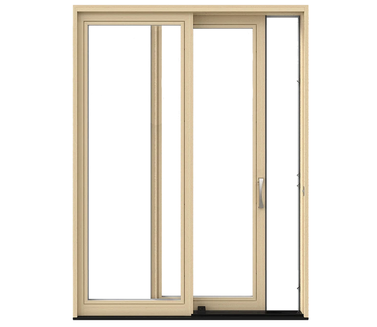 Dallas Pella Lifestyle Series Wood Sliding Patio Doors